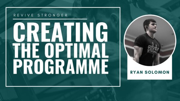 Creating the Optimal Programme - Ryan Solomon