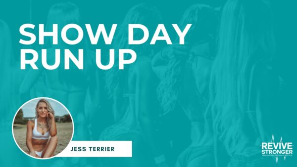 Show Day Run Up - Jess Terrier