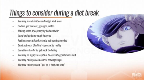 How To Plan Your Diet Break - Pascal Flor